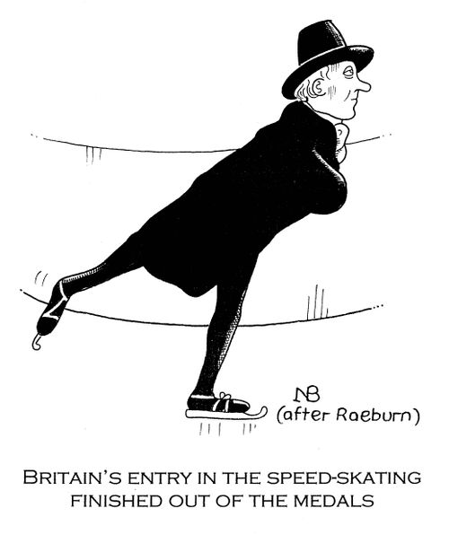 Britain's entry in the speed-skating finished out of the medals.
