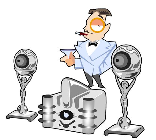 Actor's Stereo System.