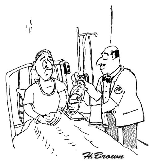 Saline Drip Sommelier.