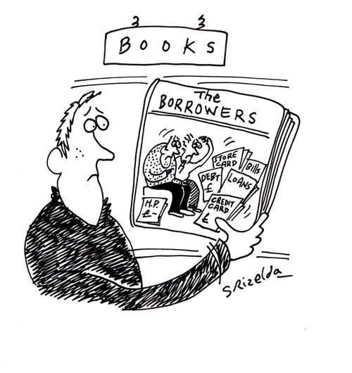 Book: The Borrowers - debt.