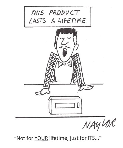 "No for your lifetime, just for ITS..."