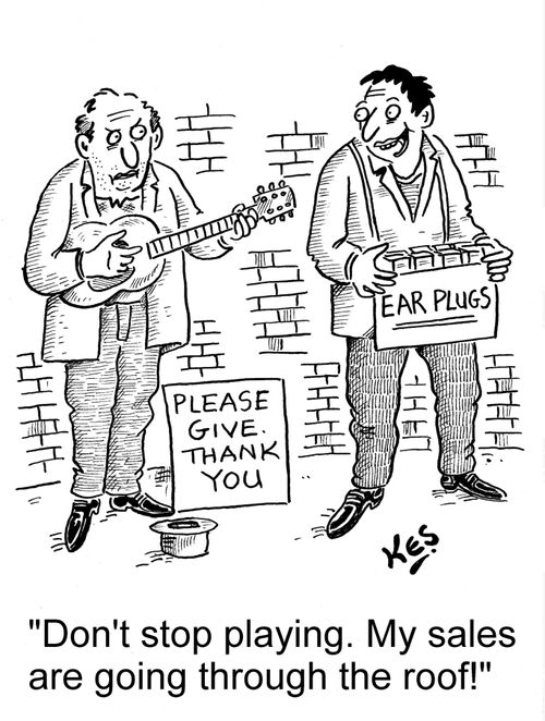 'Don't stop playing. My sales are going through the roof!'