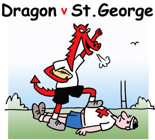 Dragon v St George.