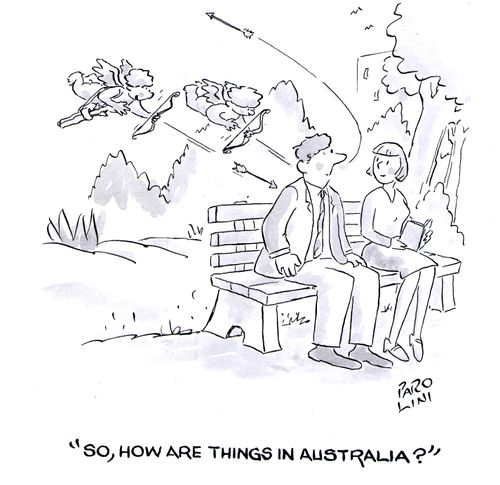 'So, how are things in Australia?'