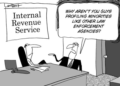 'Why aren't you guys profiling minorities like other las enforcement agencies?'