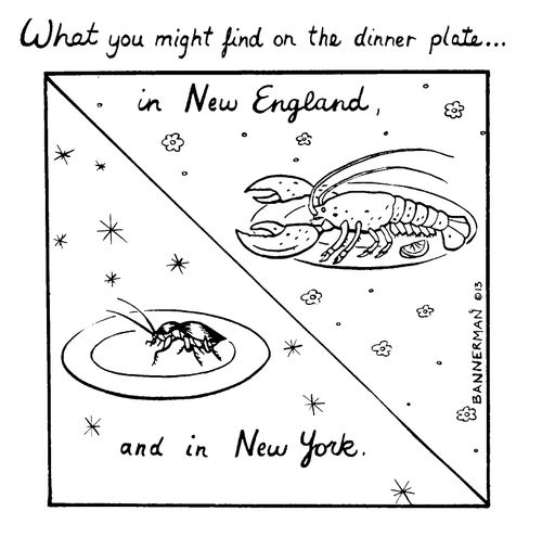 What you might find on the dinner plate...