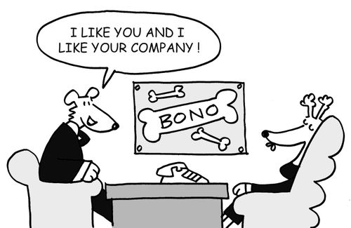I like you and I like your company!
