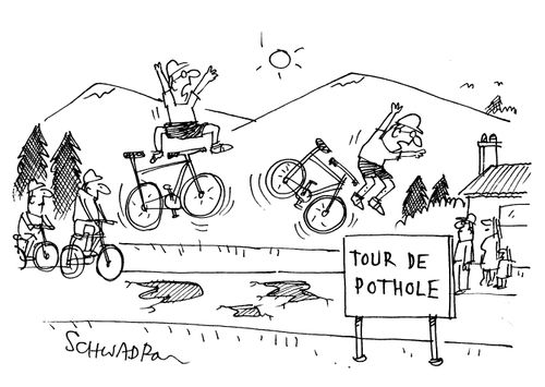 Tour de Pothole.
