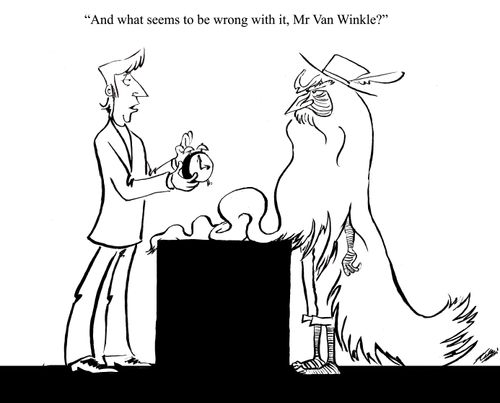 Van Winkle Returns His Clock