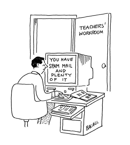 You have spam email and plenty of it.