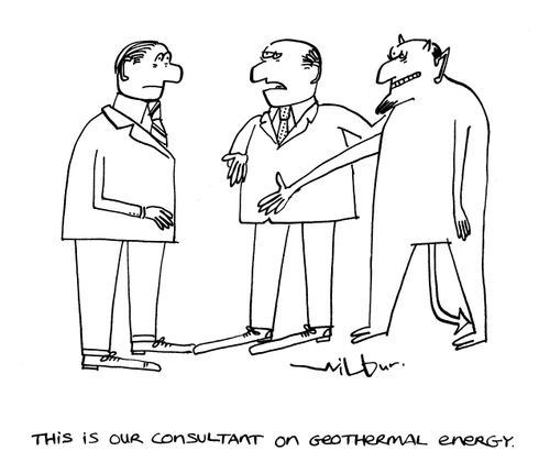'This is our consultant on geothermal energy.'