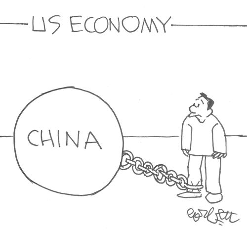 US economy chained to China