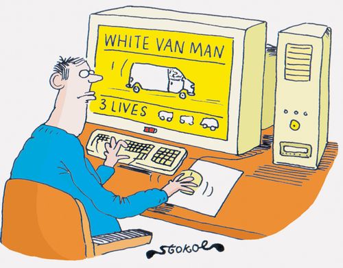 White Van Man Computer Game