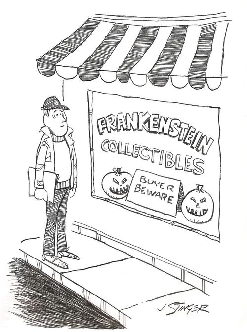 Frankenstein Collectibles: Buyer Beware