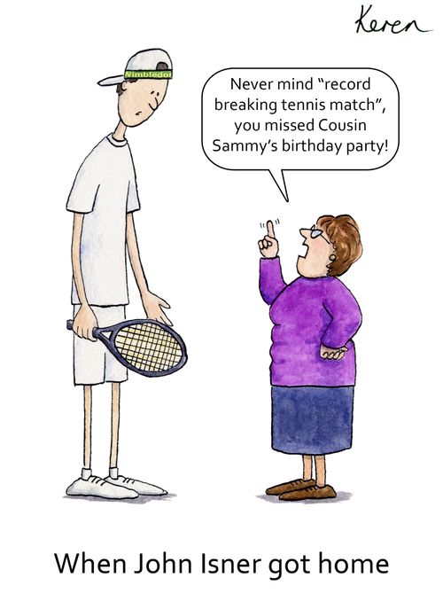 When John Isner got home