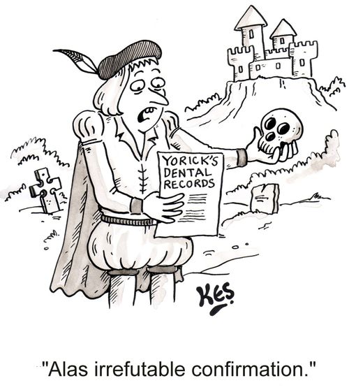 'Alas irrefutable confirmation.'