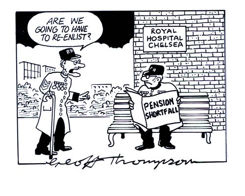 Pension Shortfall - 'Are we going to have to re-enlist?'