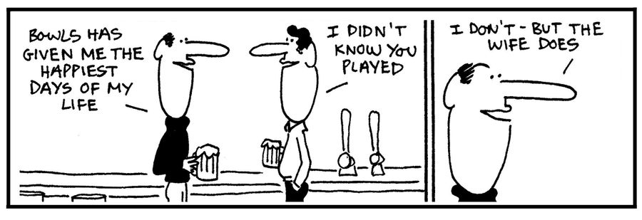 'Bowls has given me the happiest days of my life.'