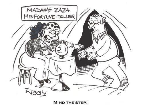 'Mind the step.'