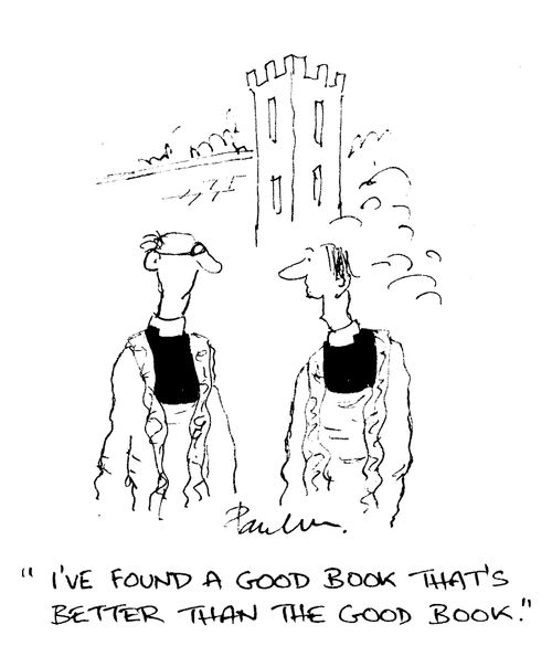 'I've found a good book...'