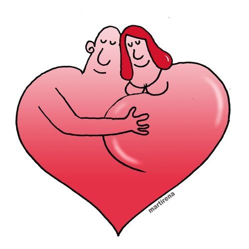 Maternity couple.