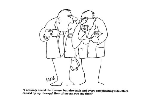 'I not only cured the disease, but also each and every complicating side effect...