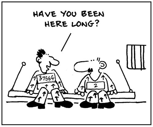 'Have you been here long?'