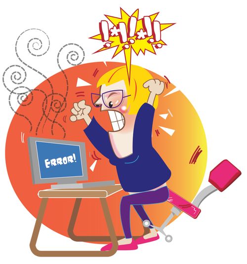 Computer frustration
