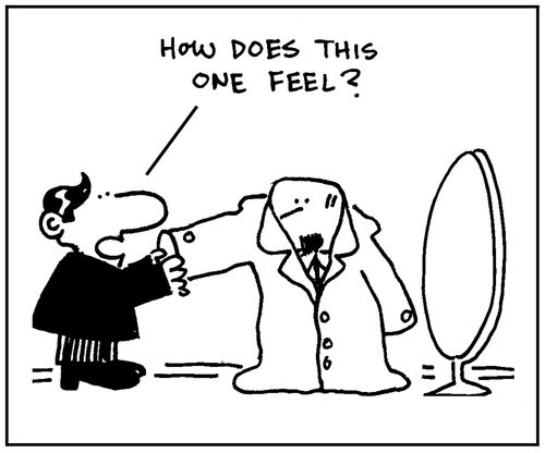 'How does this one feel?'