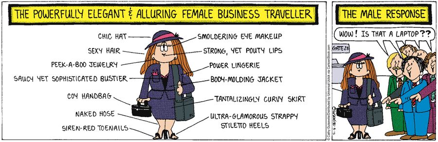 The male response.