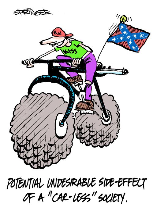 Potential Undesirable Side-Effect of a 'Car-less' Society.