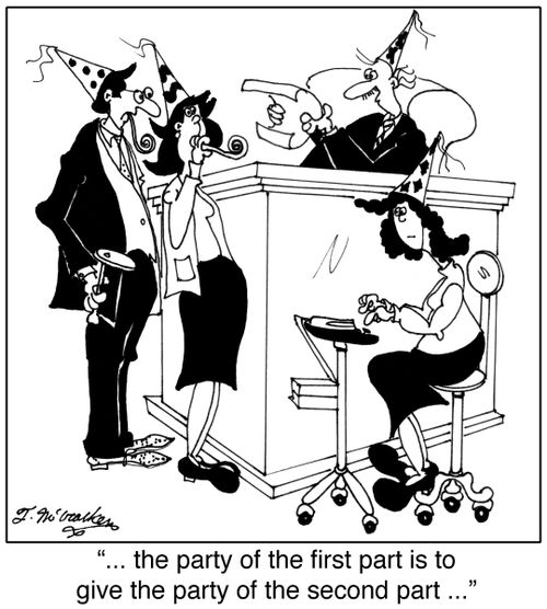 '... the party of the first part is to give the party of the second part ...'