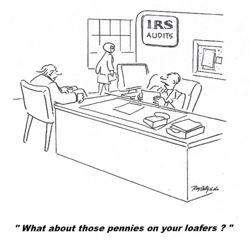 'What about those pennies on your loafers?'