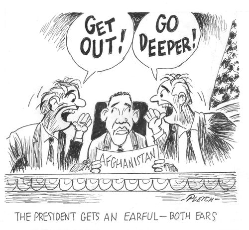 The President gets an earful---both ears