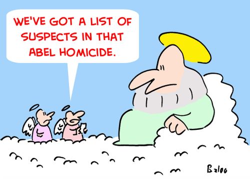 'We've got a list of suspects in that Abel homicide.'