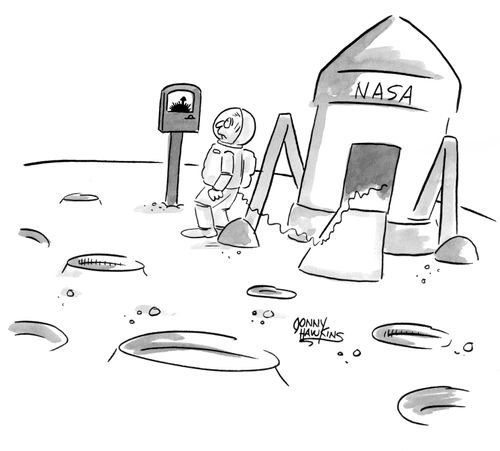 Parking meter on the moon.