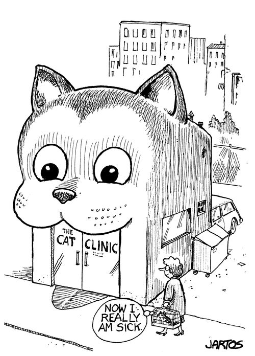 'Now I really am sick.'