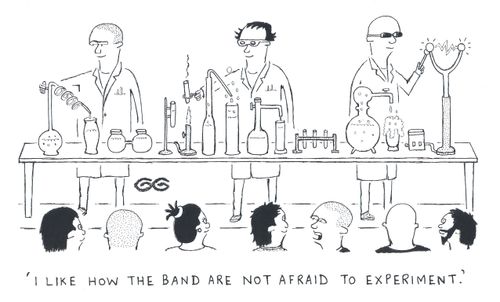 'I like how the band are not afraid to experiment.'