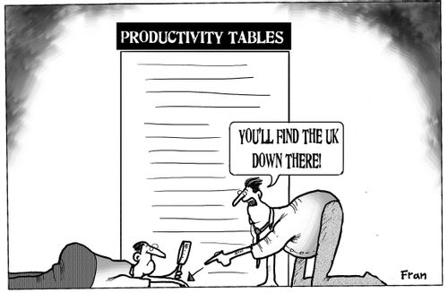 'You'll find the UK down there!'