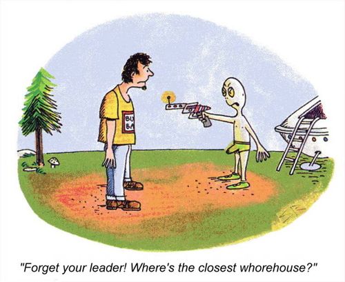 Horny Space Alien