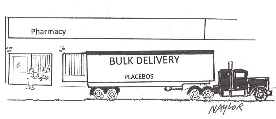 Bulk Delivery: Placebos.
