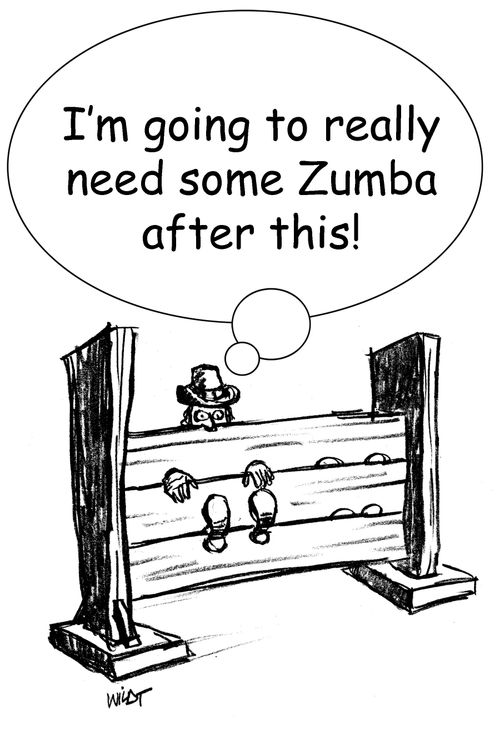 "I'm going to really need some Zumba after this!"
