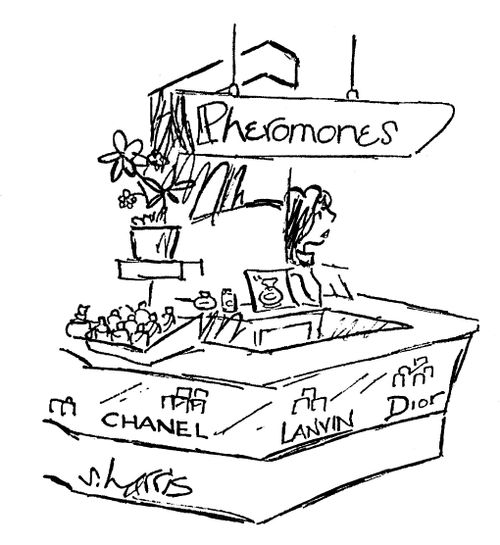 Pheromones.
