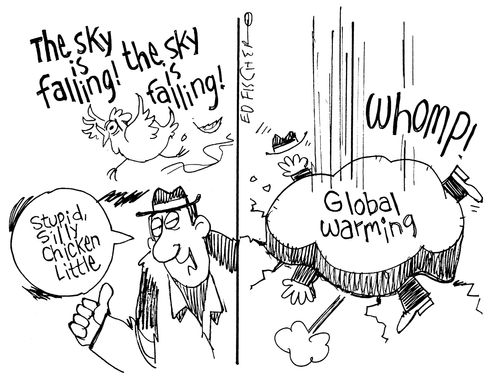 "Global warming - the sky is falling!"