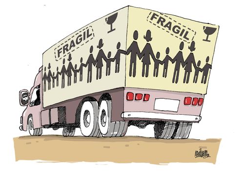 Human traffic