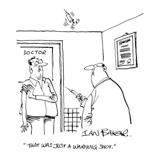 'That was just a warning shot.'