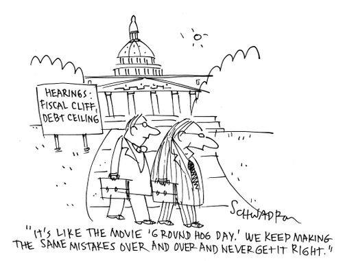 'It's like the movie 'Ground hog day'. We keep making the same mistakes over and over and never get it right.'