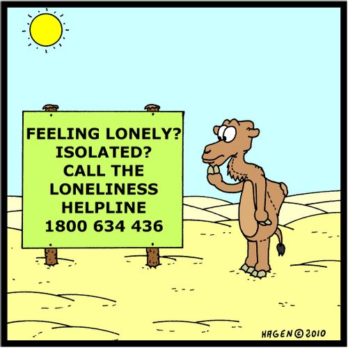 Feeling lonely? Isolated? Call the loneliness helpline...
