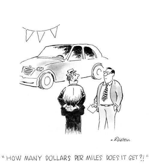 'How many dollars per miles does it get?!'