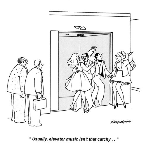 'Usually, elevator music isn't that catchy...'